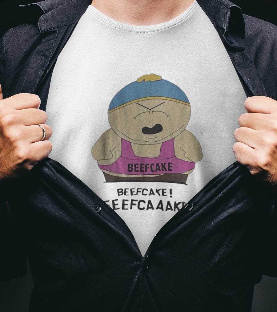 Eric Cartman South Park Beefcake Beeeefcaaake Iconic Merchandise T-Shirt