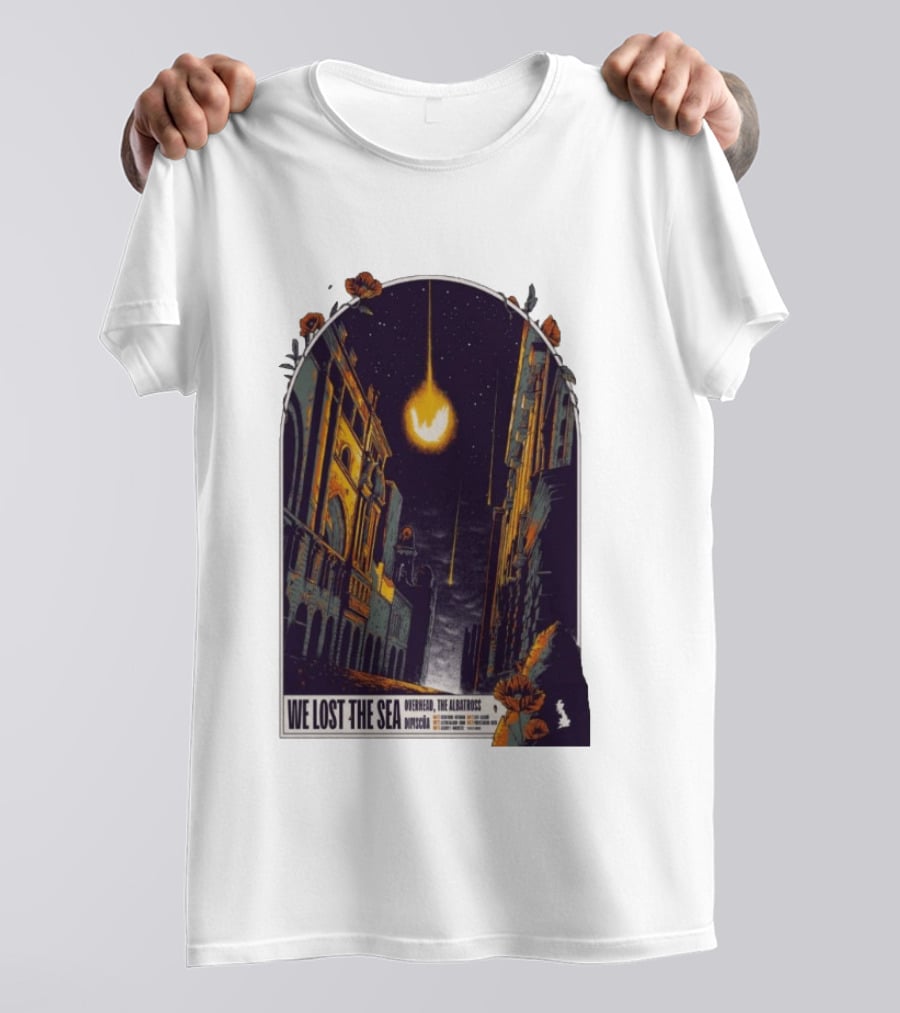 We Lost The Sea Overhead The Albatross Dürsøla May 25 2026 Slay Glasgow T-Shirt