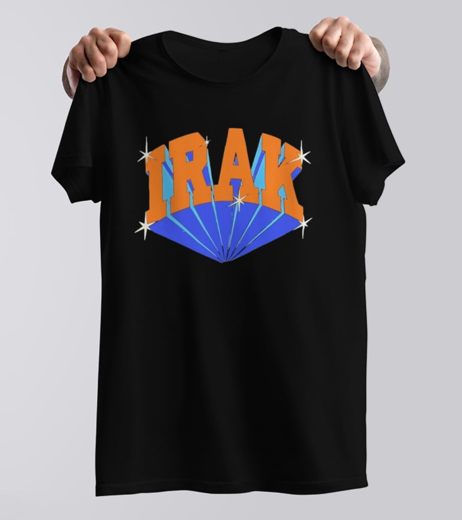 IRAK New York Knicks Basketball Team Collaboration T-Shirt