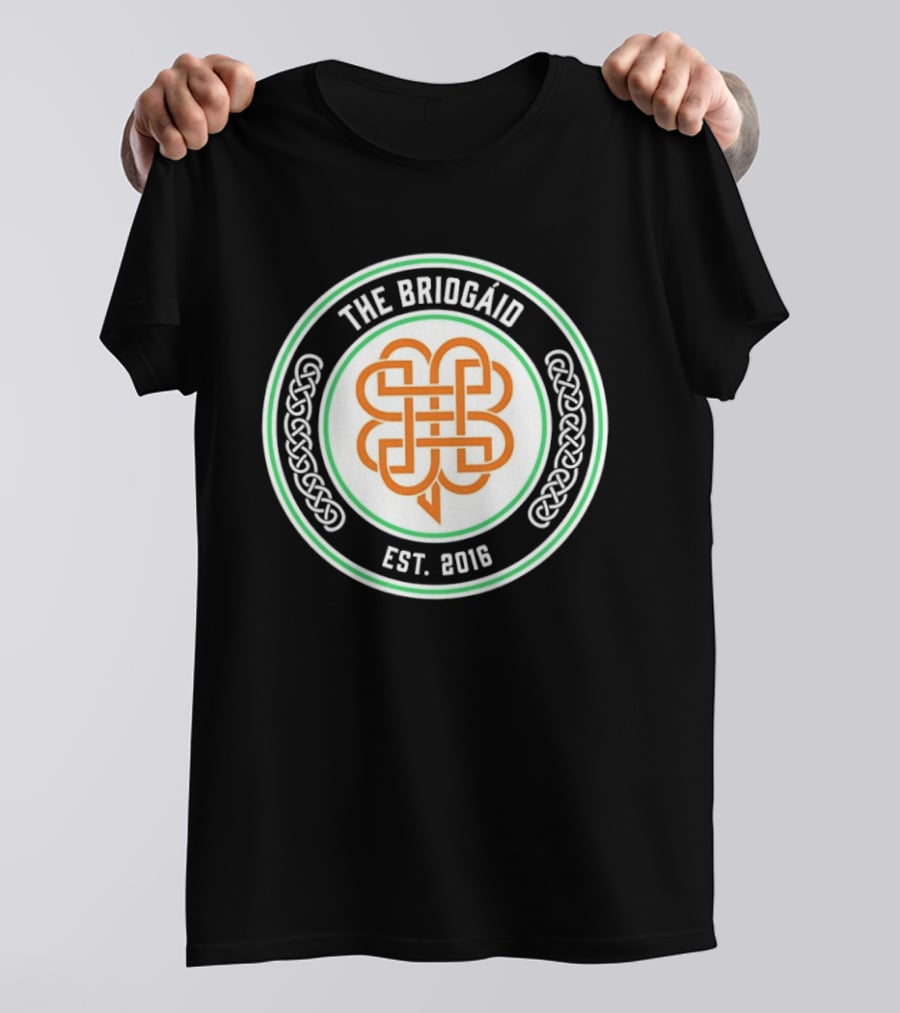 The Briogaid Est. 2016 Celtic Seal Knotwork T-Shirt