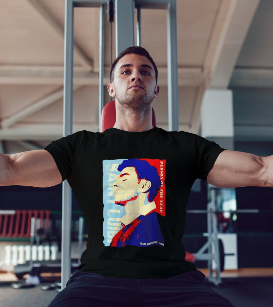 Saint Luigi Mangione 2024 Person Of The Year T-Shirt
