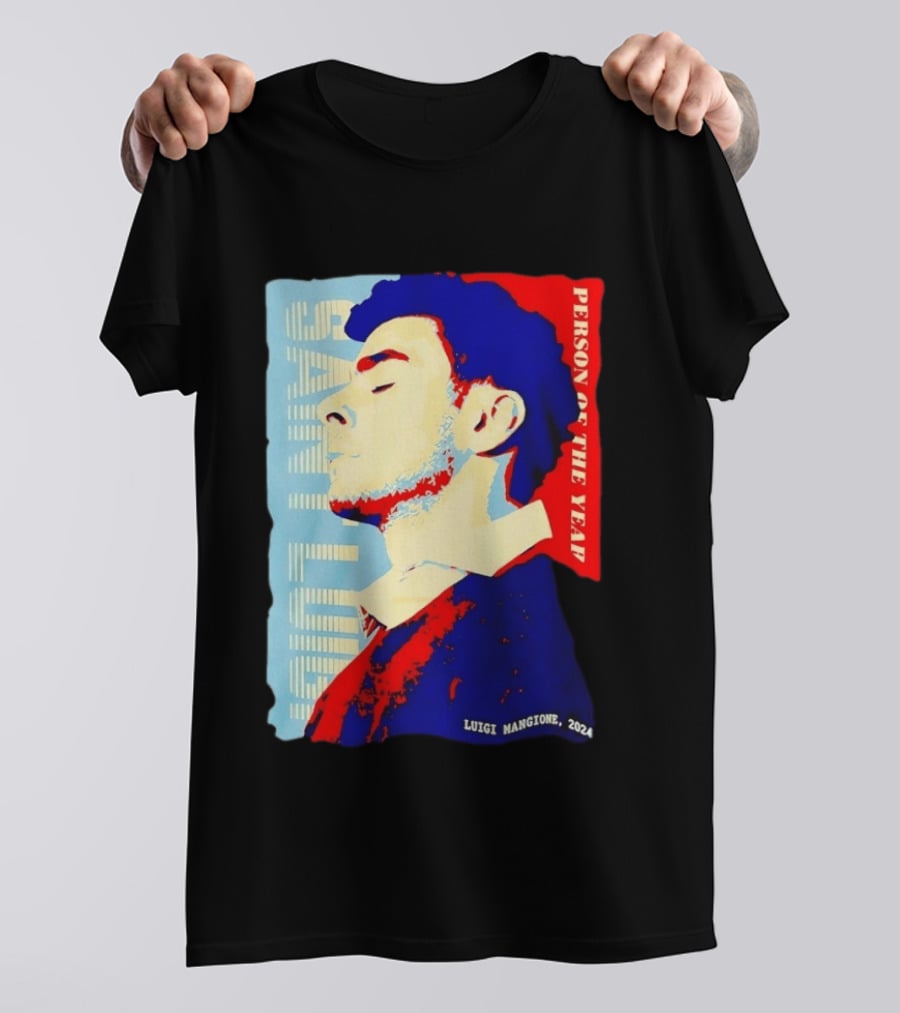 Saint Luigi Mangione 2024 Person Of The Year T-Shirt