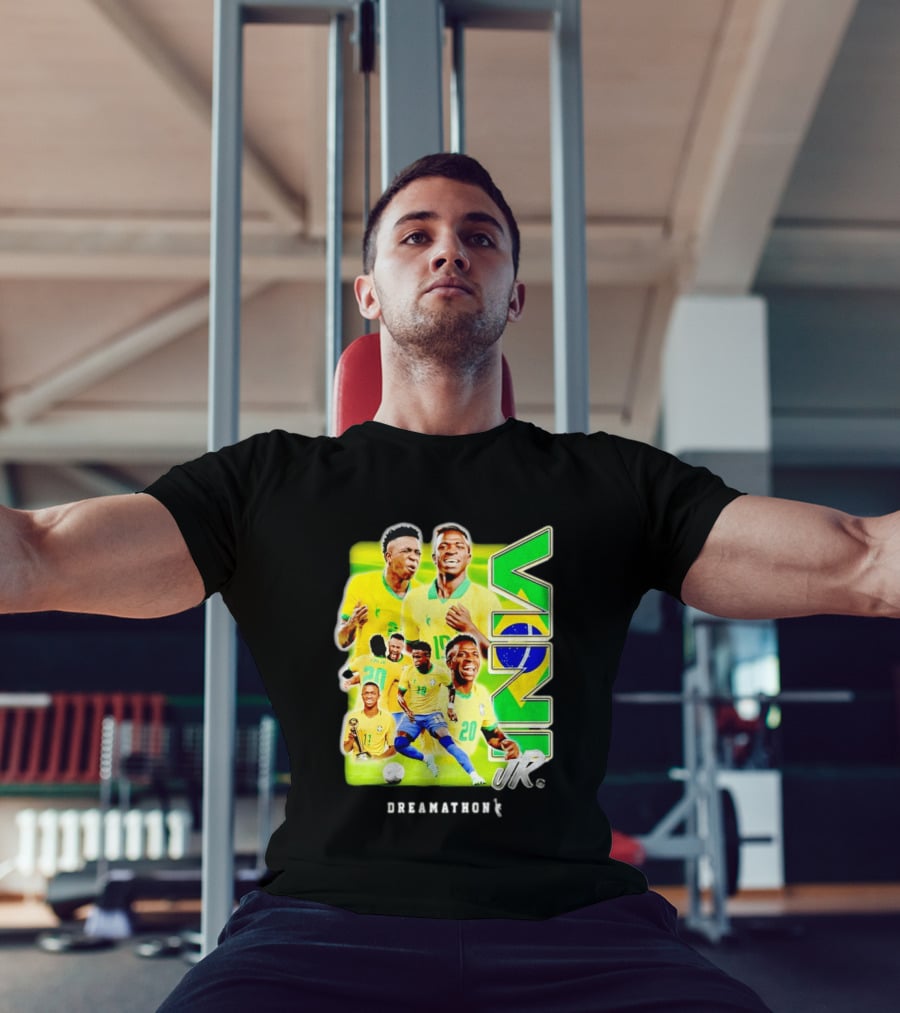 Vini Jr Brazil Dreamathon Soccer Moments T-Shirt