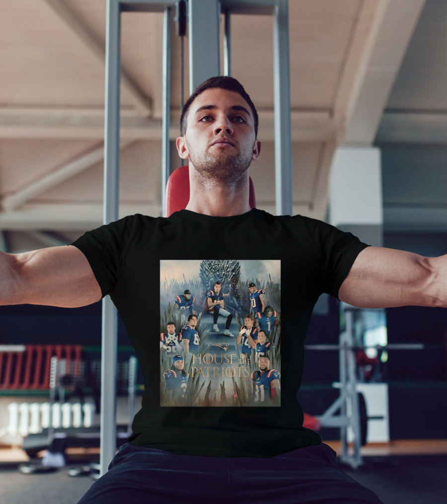 New England Patriots House Of The Dragon Crossover House Of The Patriots T-Shirt