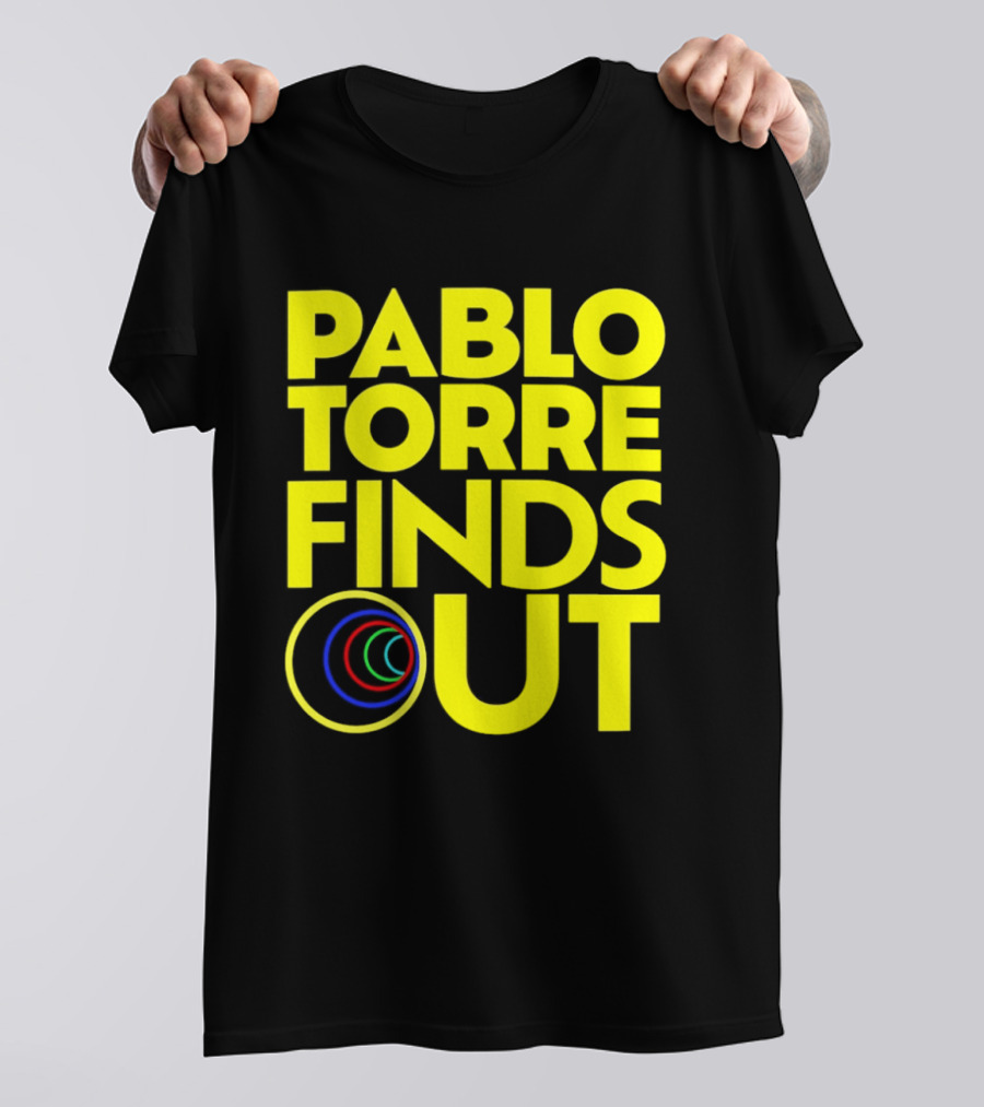 Pablo Torre Finds Out Podcast Sports Media Circles T-Shirt