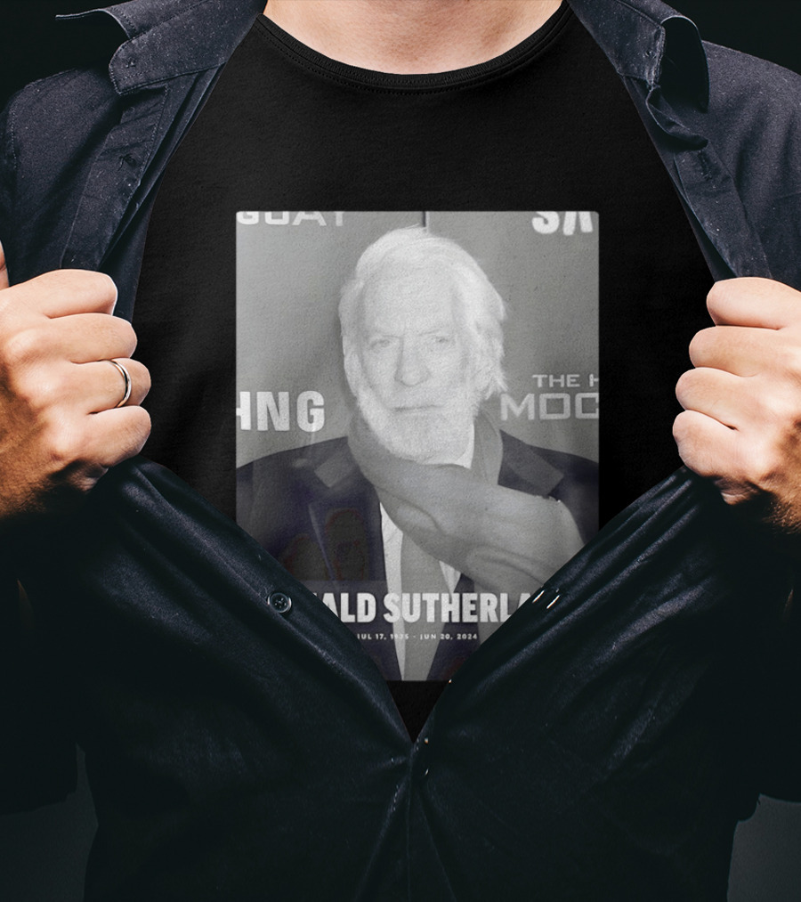 Donald Sutherland 1935 2024 Memorial T-Shirt