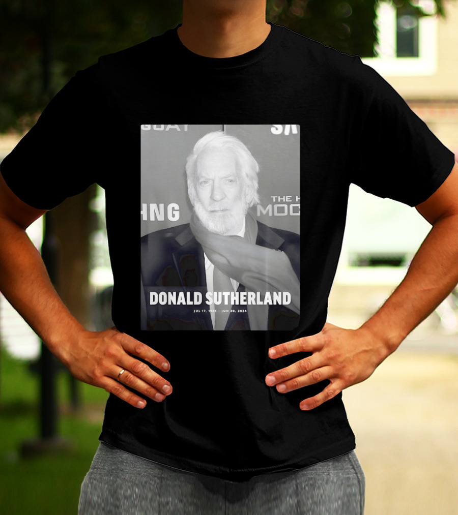 Donald Sutherland 1935 2024 Memorial T-Shirt
