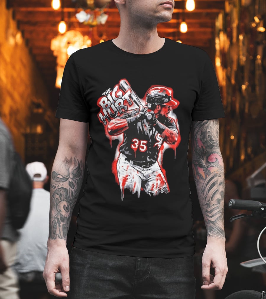 Frank Thomas The Big Hurt 35 Chicago White Sox T-Shirt