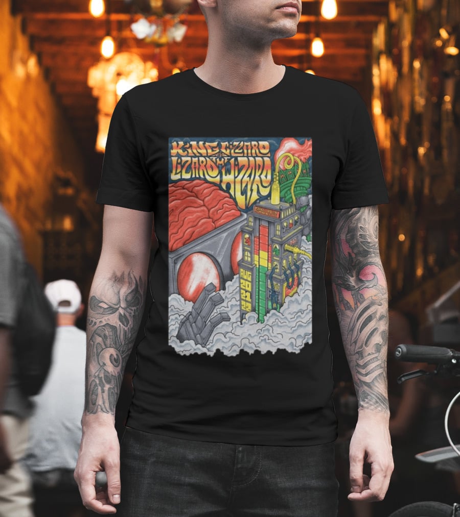 King Gizzard & The Lizard Wizard Forest Hills Stadium Queens NY August 2026 Concert T-Shirt