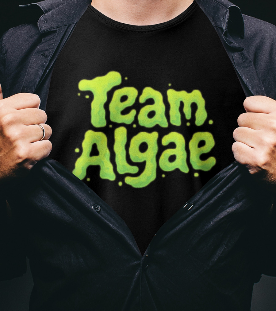 Team Algae Slime Green Nature Biology T-Shirt