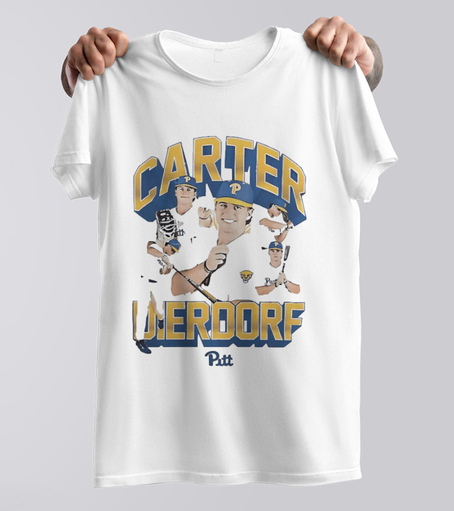 Carter Dierdorff Pitt Baseball Panthers NCAA T-Shirt