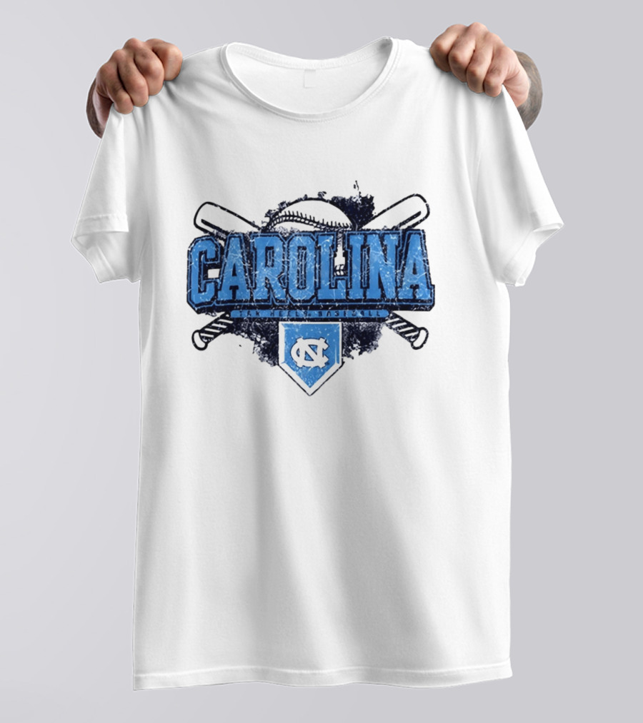 North Carolina Tar Heels Baseball UNC NCAA Carolina Tar Heels T-Shirt