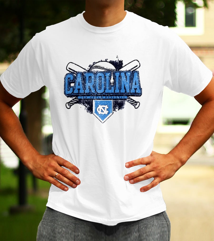 North Carolina Tar Heels Baseball UNC NCAA Carolina Tar Heels T-Shirt