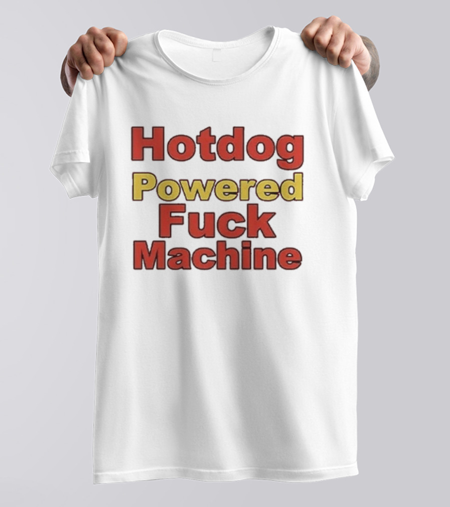 Hotdog Powered Machine T-Shirt