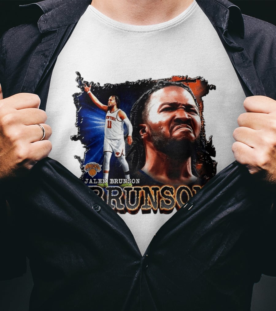 Jalen Brunson New York Knicks NBA Basketball Player Brunson Knicks T-Shirt
