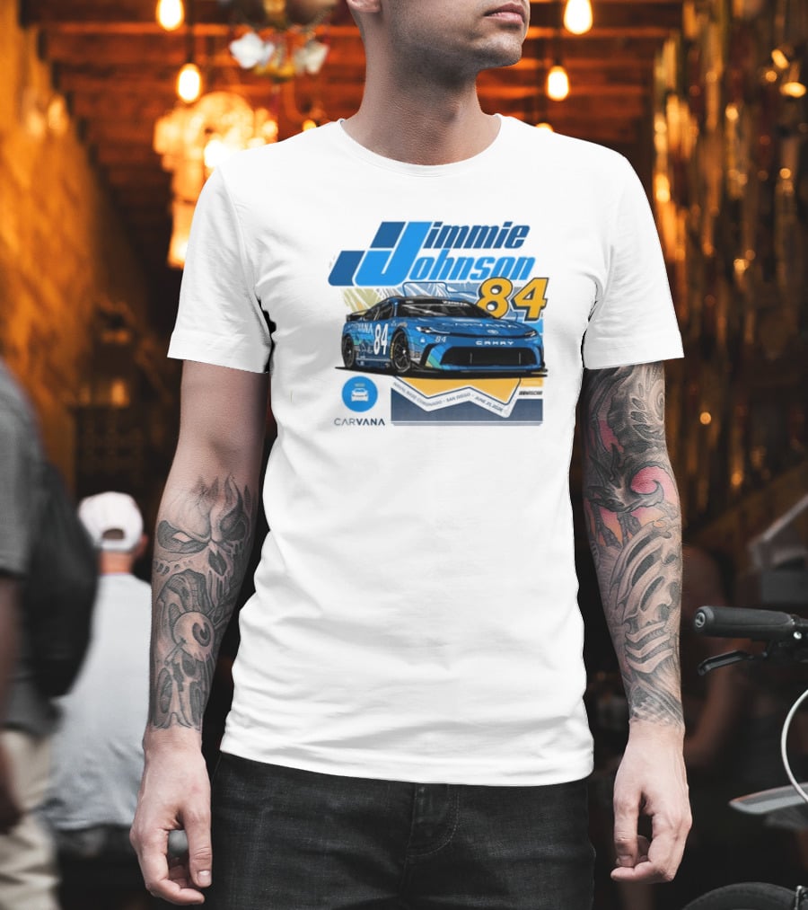 Jimmie Johnson 84 Carvana San Diego Paint Scheme 2026 T-Shirt
