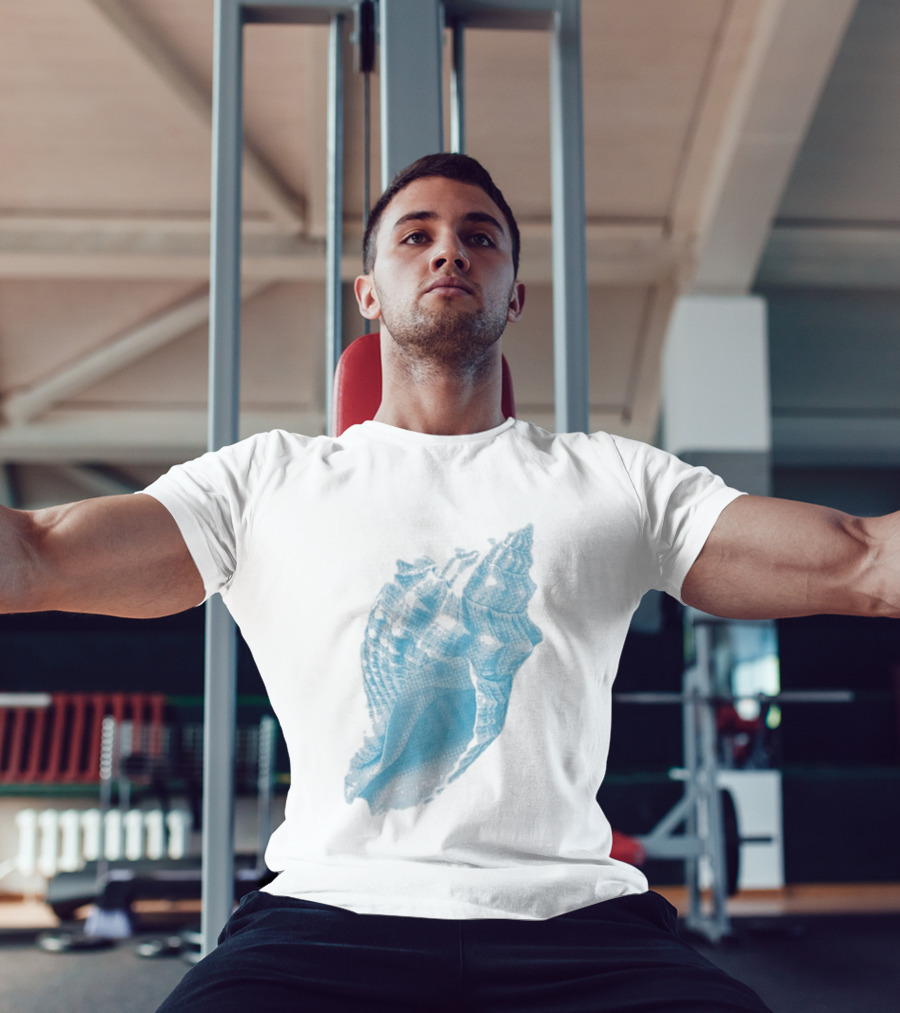 Sonder Haus Ocean Blue Conch T-Shirt