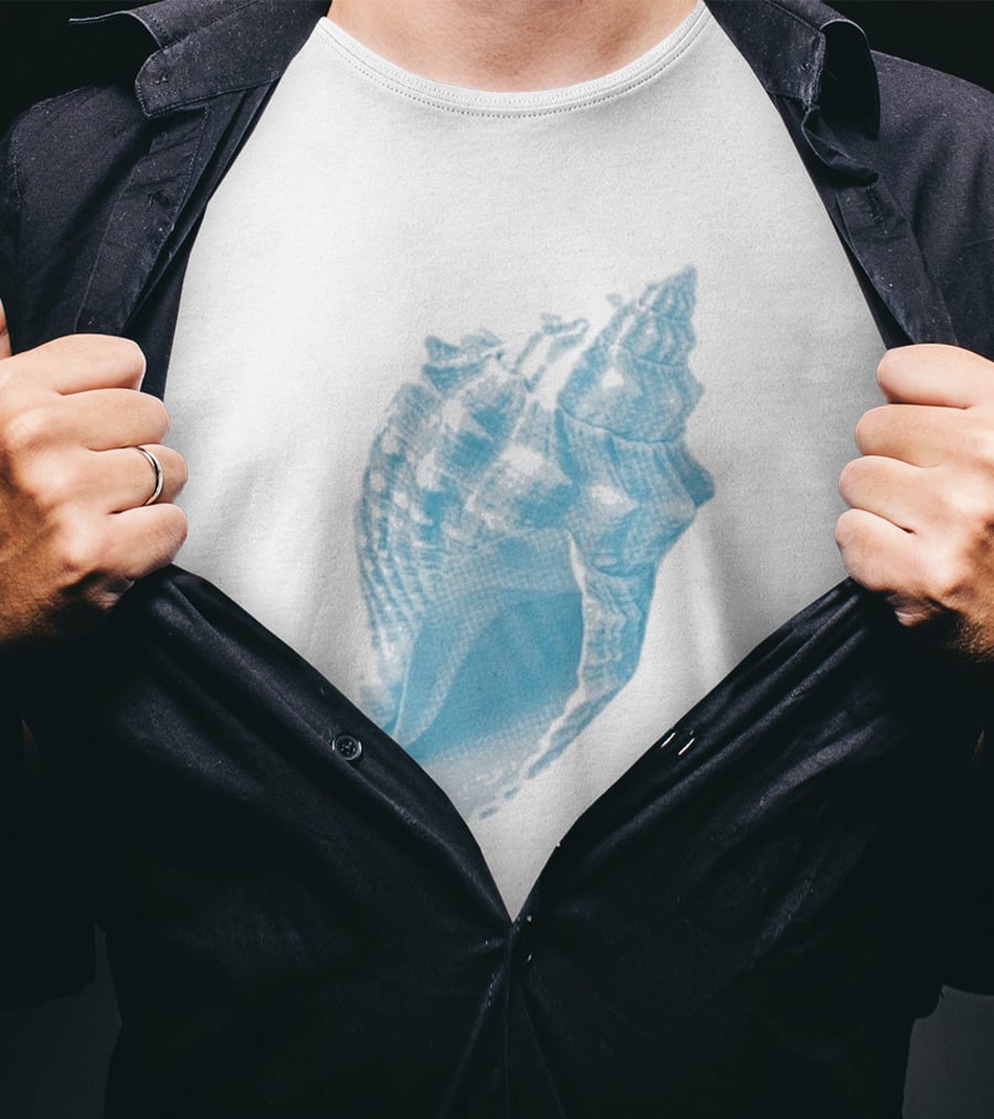 Sonder Haus Ocean Blue Conch T-Shirt