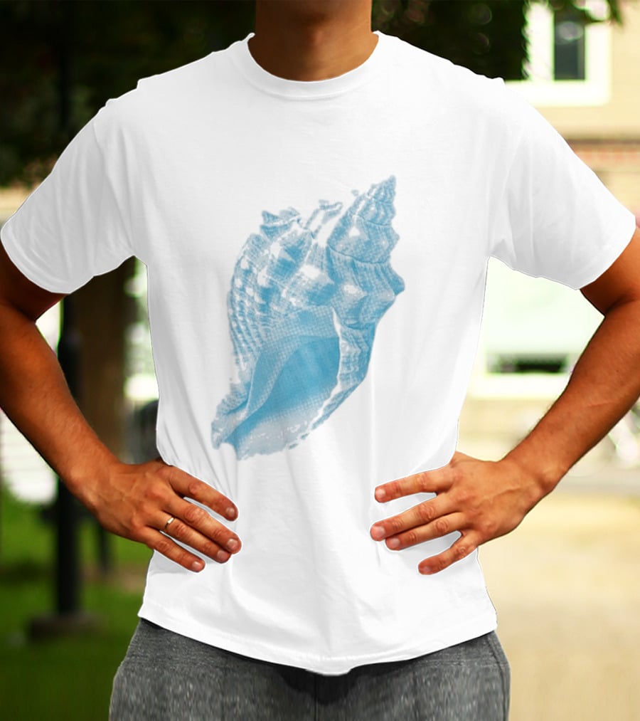 Sonder Haus Ocean Blue Conch T-Shirt