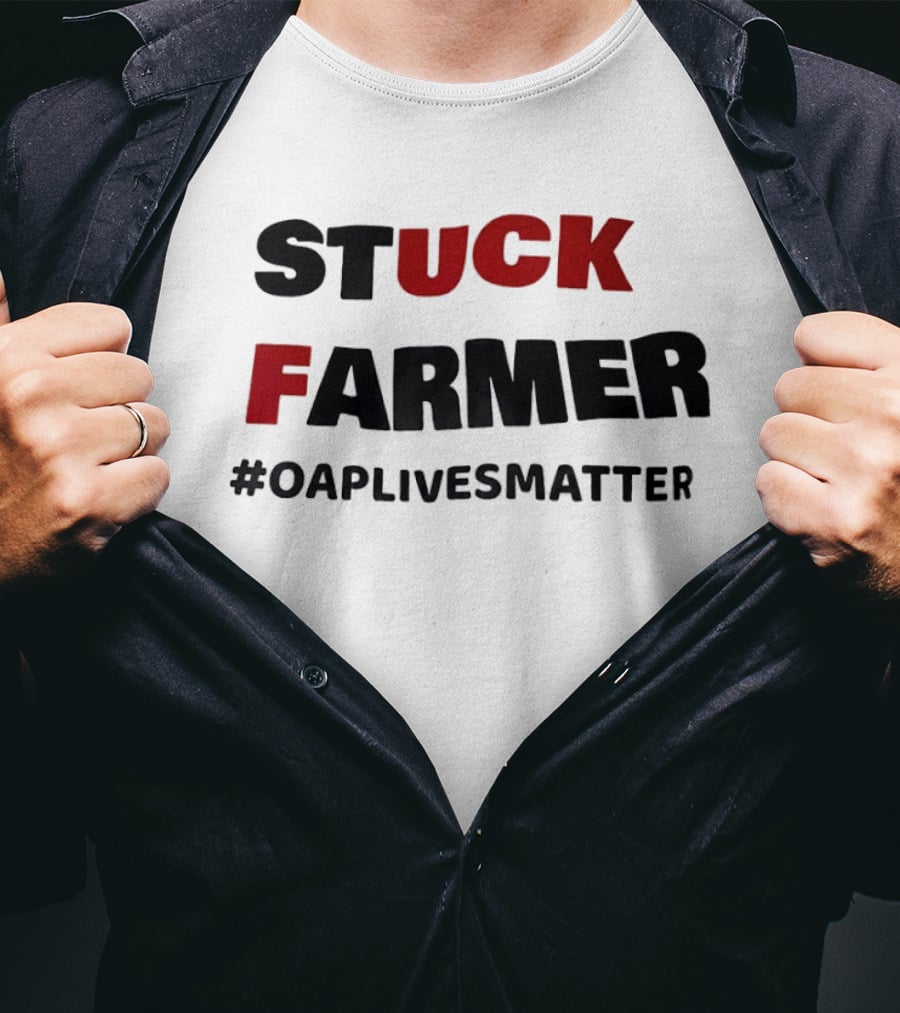 Stuck Farmer OAP Lives Matter T-Shirt