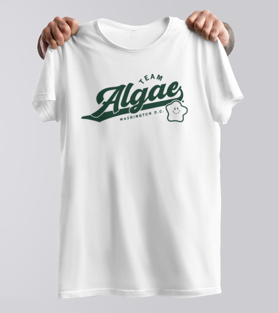 Team Algae Washington D.C. Smiley Face T-Shirt