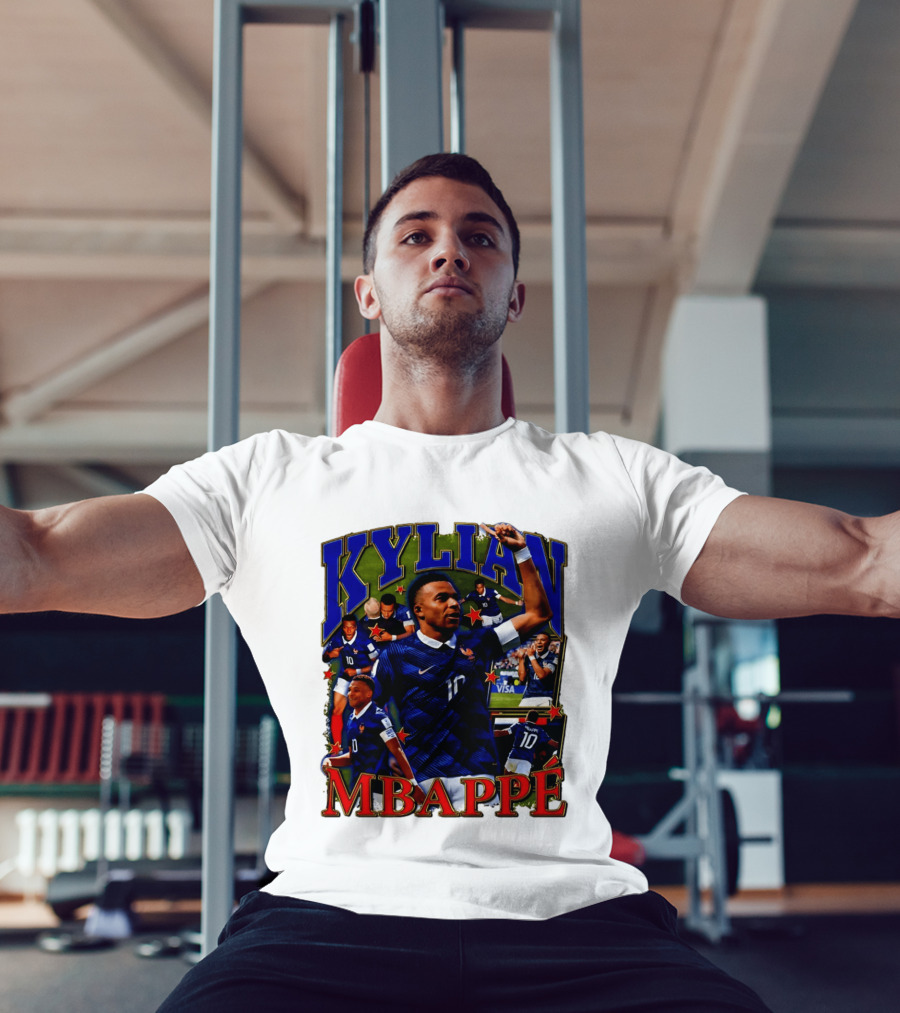 Kylian Mbappe France National Team Star Player Highlights Number 10 T-Shirt