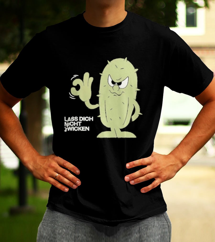 Lustiger Kaktus Lass Dich Nicht Zwicken T-Shirt
