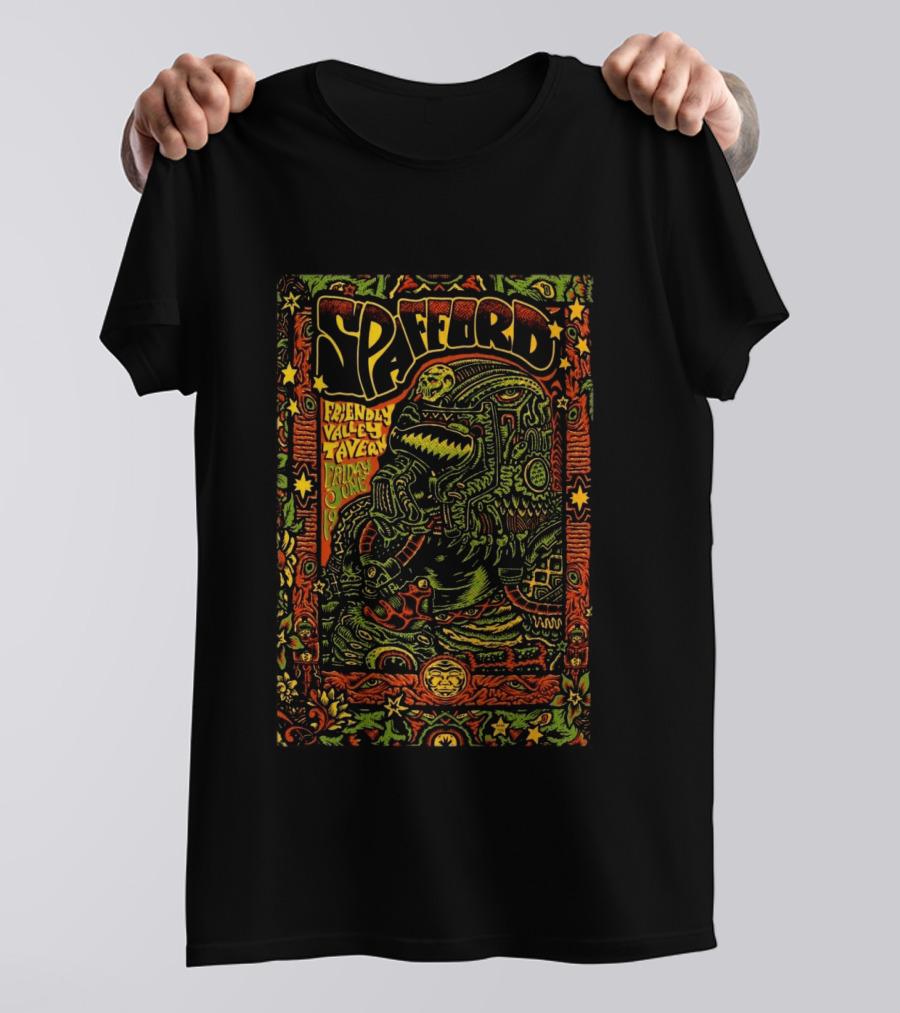 Spafford Friendly Valley Tavern Friday June Psychedelic T-Shirt