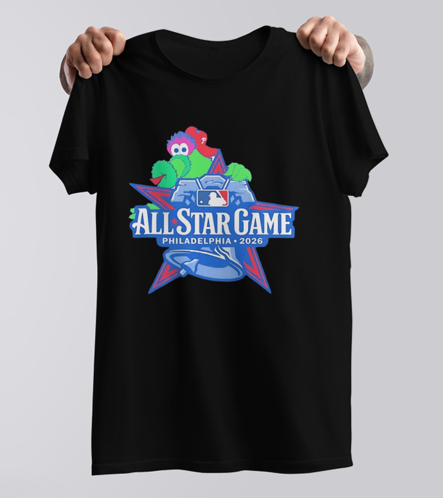 Phillie Phanatic All Star Game Philadelphia 2026 MLB T-Shirt