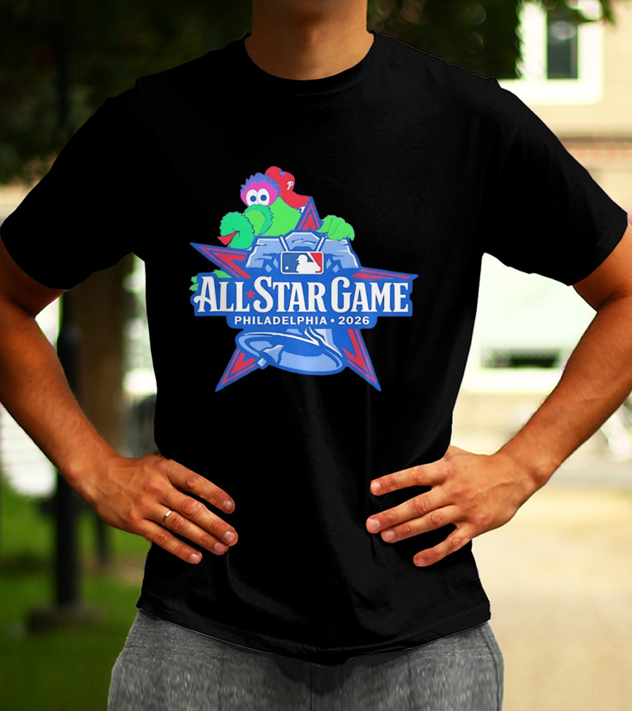 Phillie Phanatic All Star Game Philadelphia 2026 MLB T-Shirt