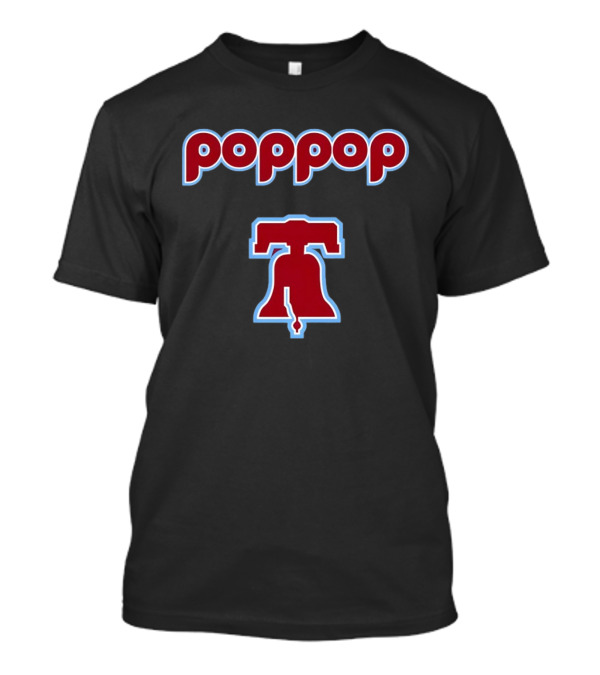 Philadelphia Phillies Poppop Liberty Bell MLB 2026 T-Shirt