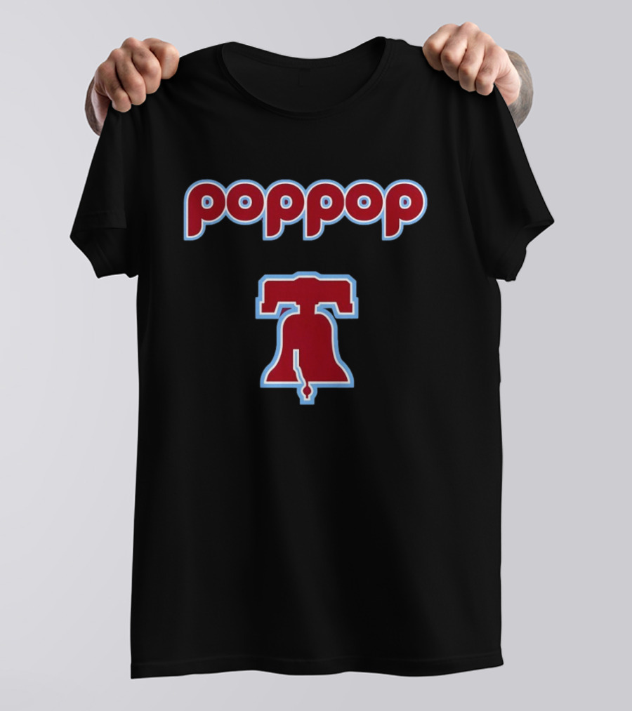 Philadelphia Phillies Poppop Liberty Bell MLB 2026 T-Shirt