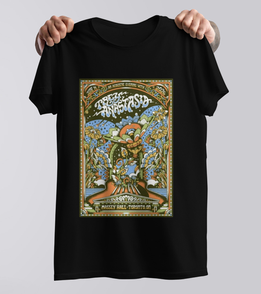 June 19 2026 Trey Anastasio Acoustic Evening Massey Hall Toronto ON T-Shirt