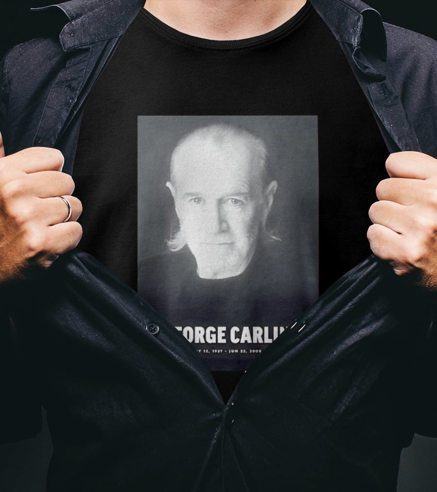 George Carlin May 12 1937 Jun 22 2008 T-Shirt