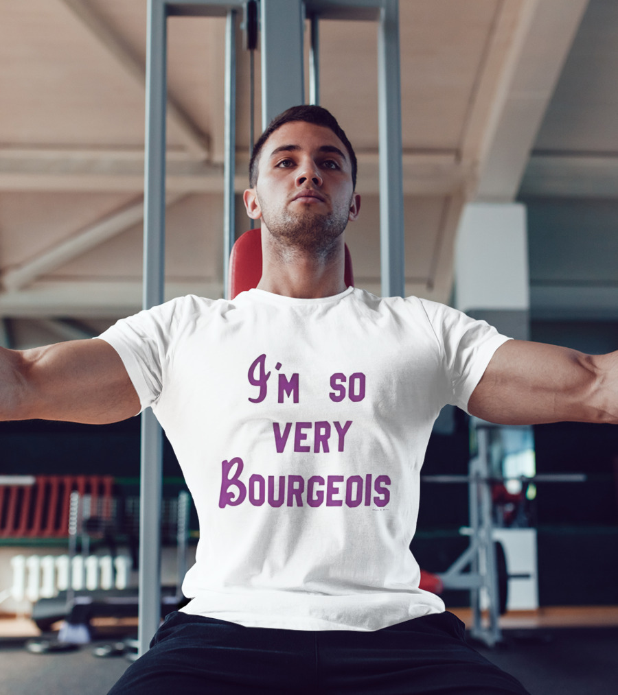 I'm So Very Bourgeois Bold Purple T-Shirt