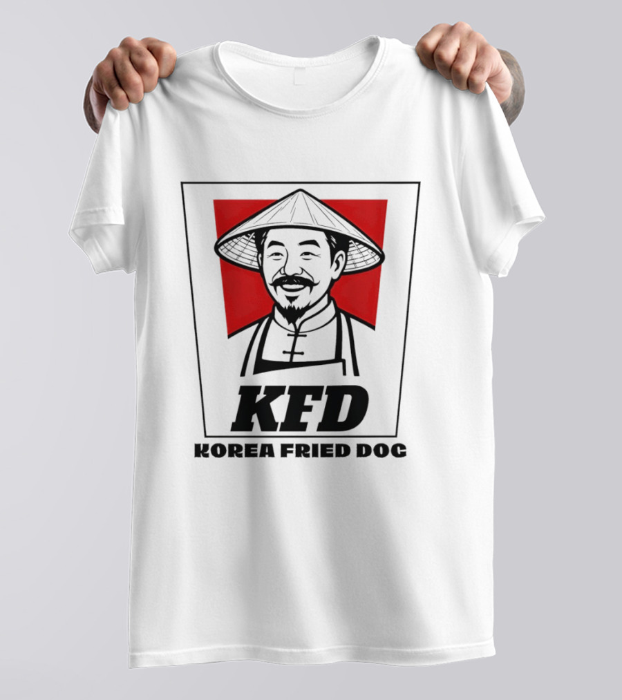 KFD Korea Fried Dog Asian T-Shirt