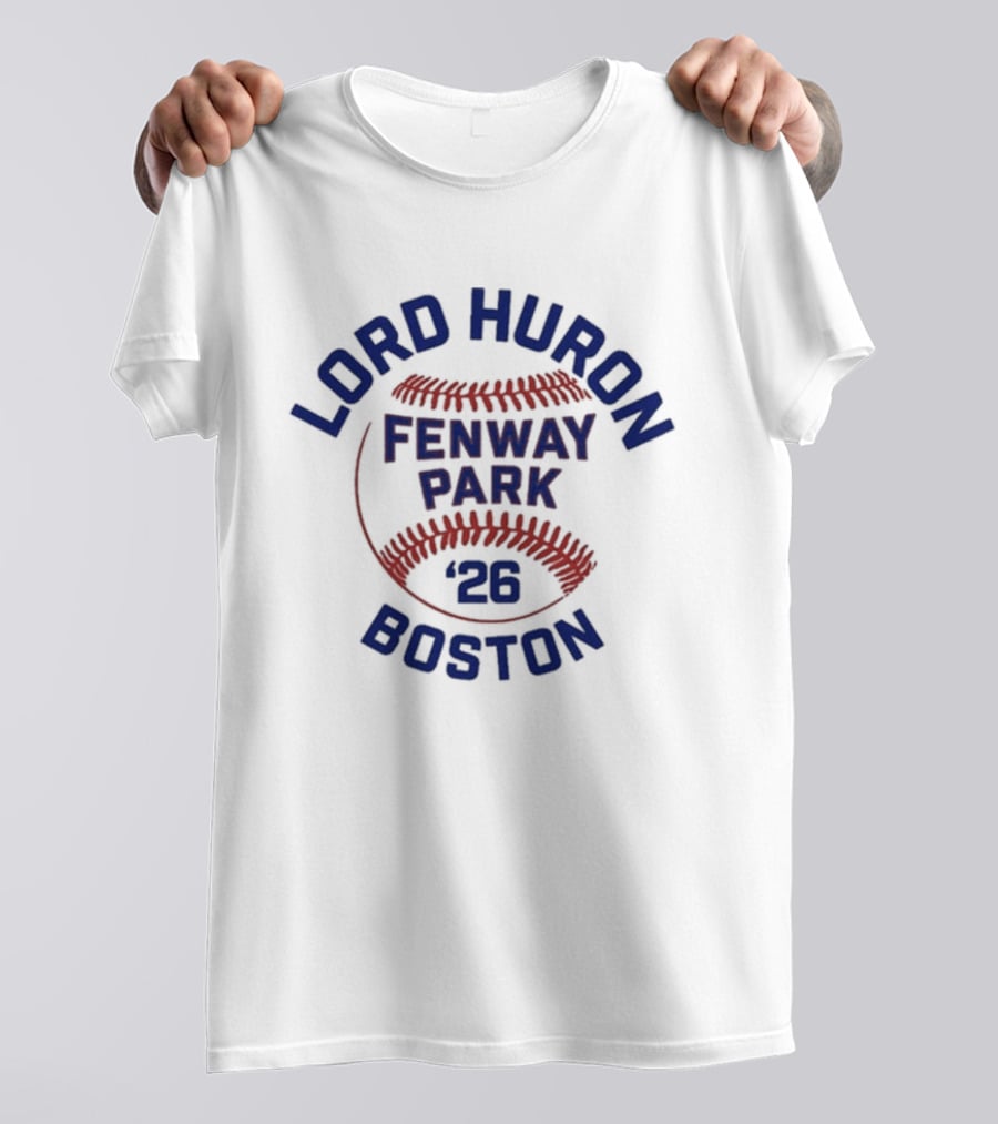 Lord Huron Boston Fenway Park 2026 Baseball T-Shirt