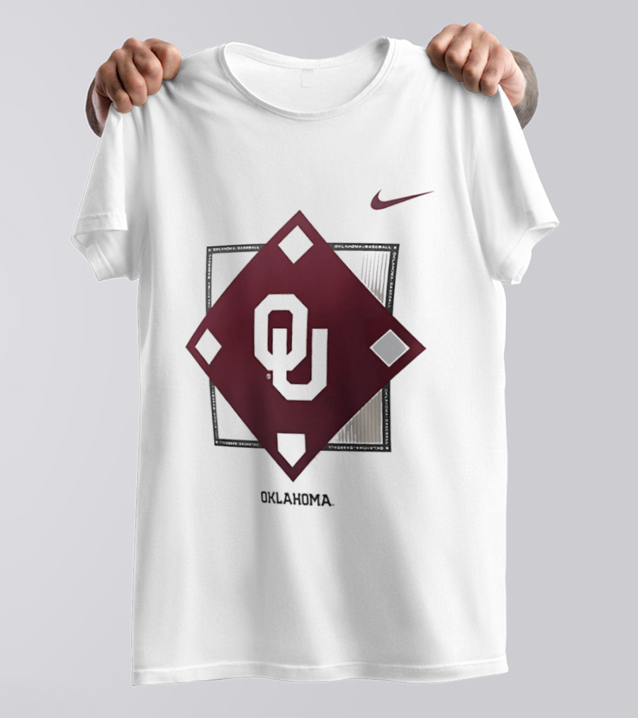 Nike Oklahoma Sooners OU Baseball Diamond T-Shirt