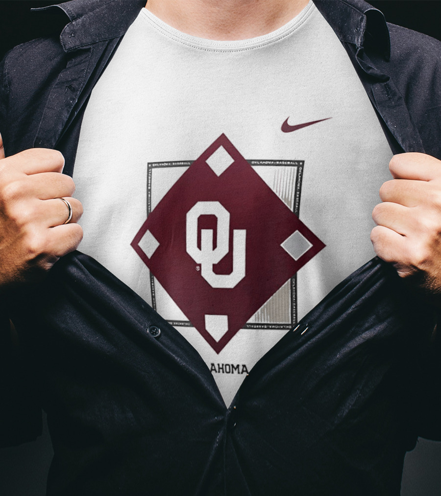 Nike Oklahoma Sooners OU Baseball Diamond T-Shirt