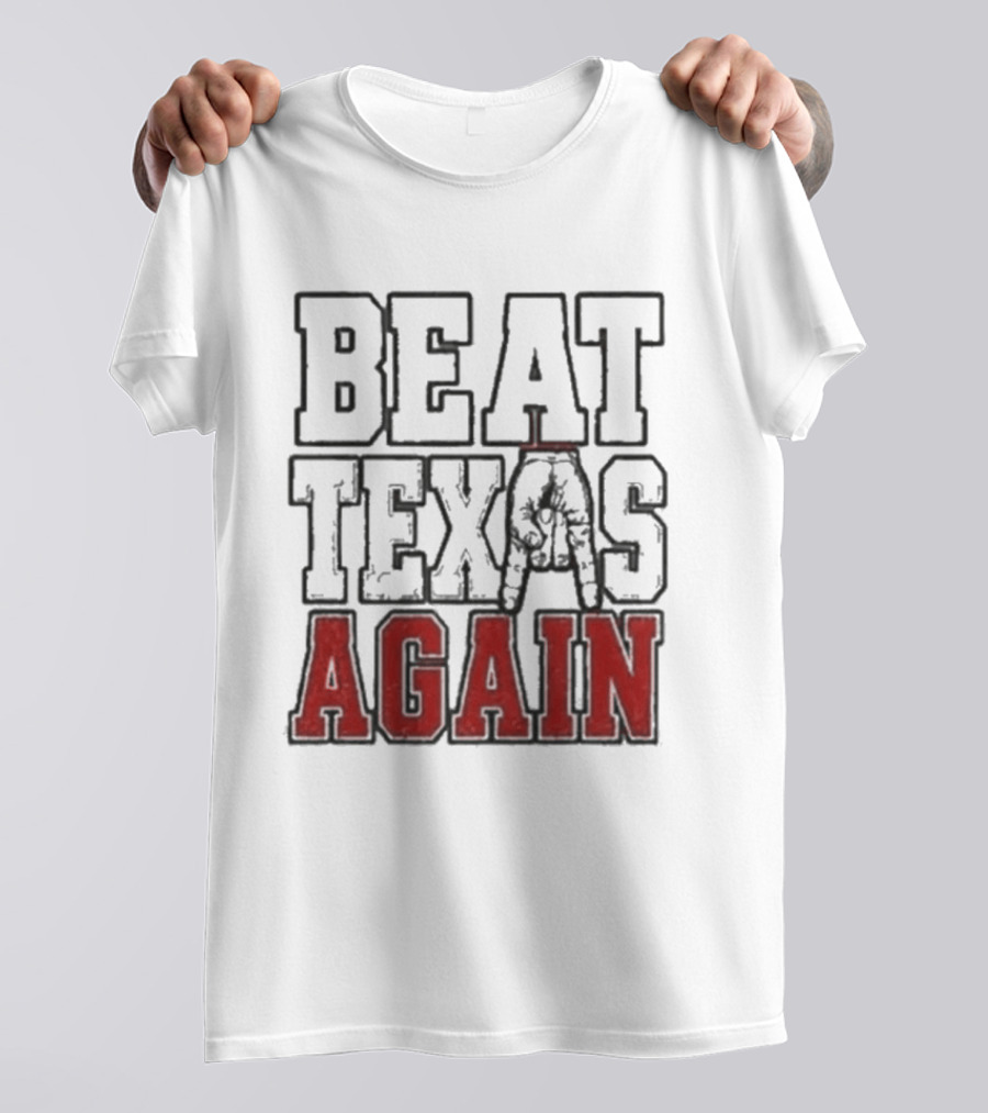 Oklahoma Sooners Beat Texas Again College Football Rivalry T-Shirt