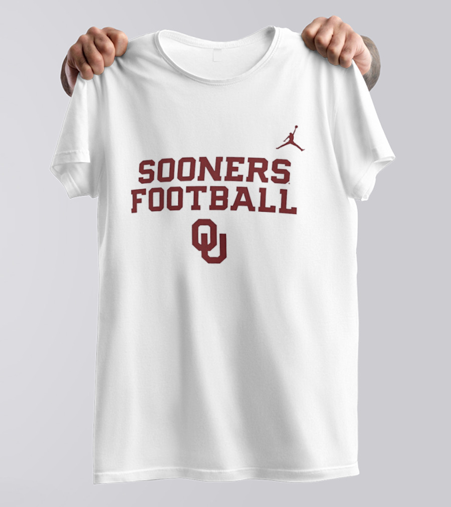 Oklahoma Sooners Football OU Jordan Brand T-Shirt