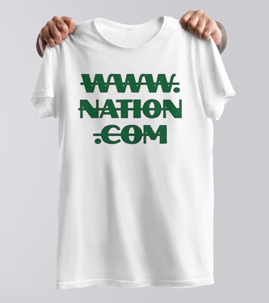 WWW Nation Com Internet Iconic Web T-Shirt