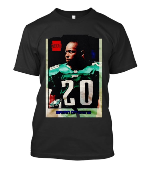 Brian Dawkins Philadelphia Eagles Stack 20 Trading Card T-Shirt