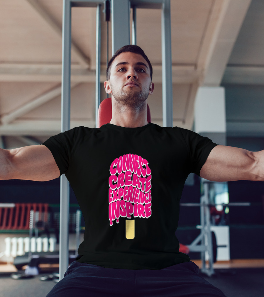 Connect Create Experience Inspire Popsicle T-Shirt