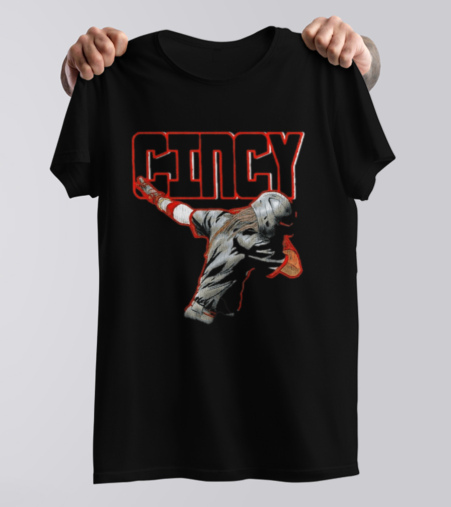 Cincy Elly De La Cruz Cincinnati Reds Baseball T-Shirt