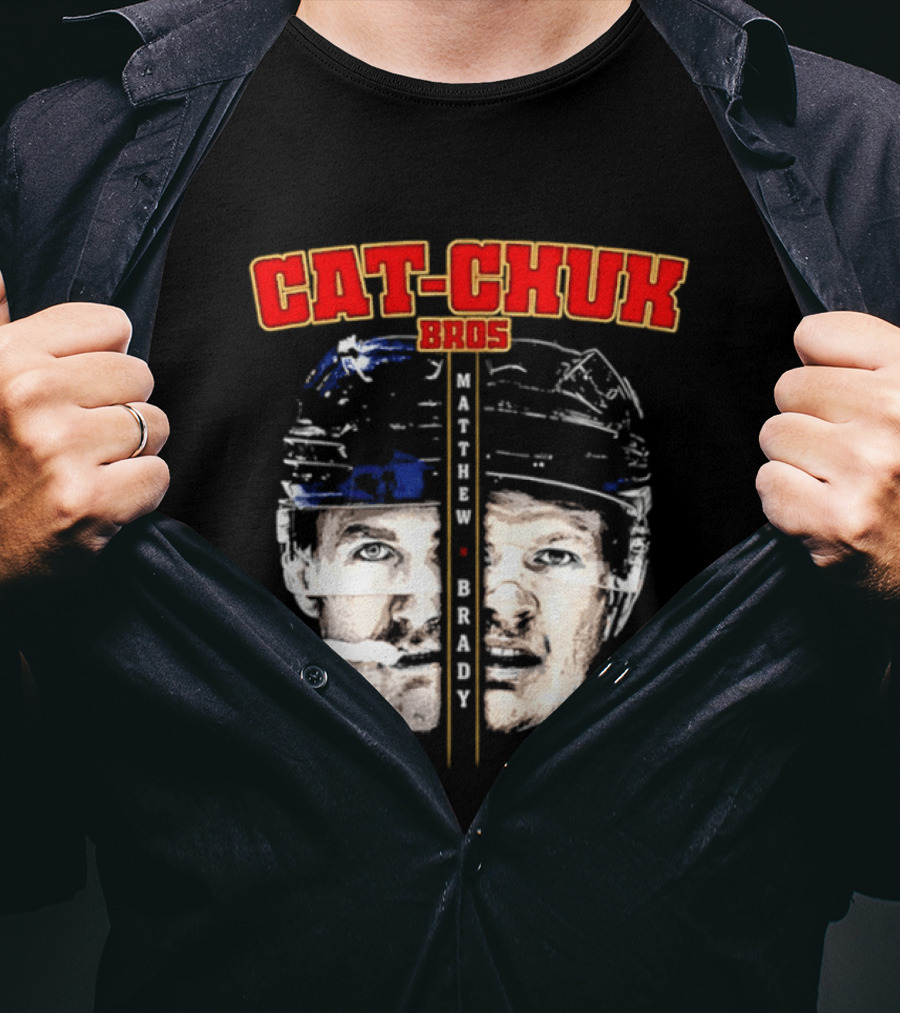 Florida Cat Chuk Bros Matthew Brady Tkachuk Signatures T-Shirt
