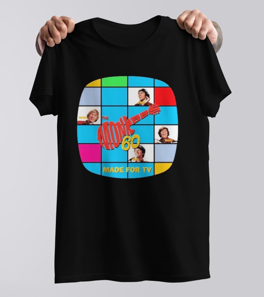 The Monkees 60s TV Show Peter Davy Micky Mike T-Shirt