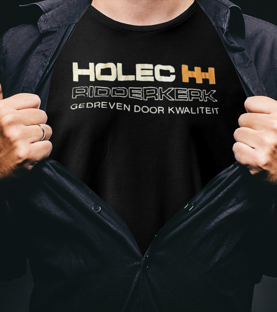 Holec Ridderkerk Gedreven Door Kwaliteit Orange T-Shirt