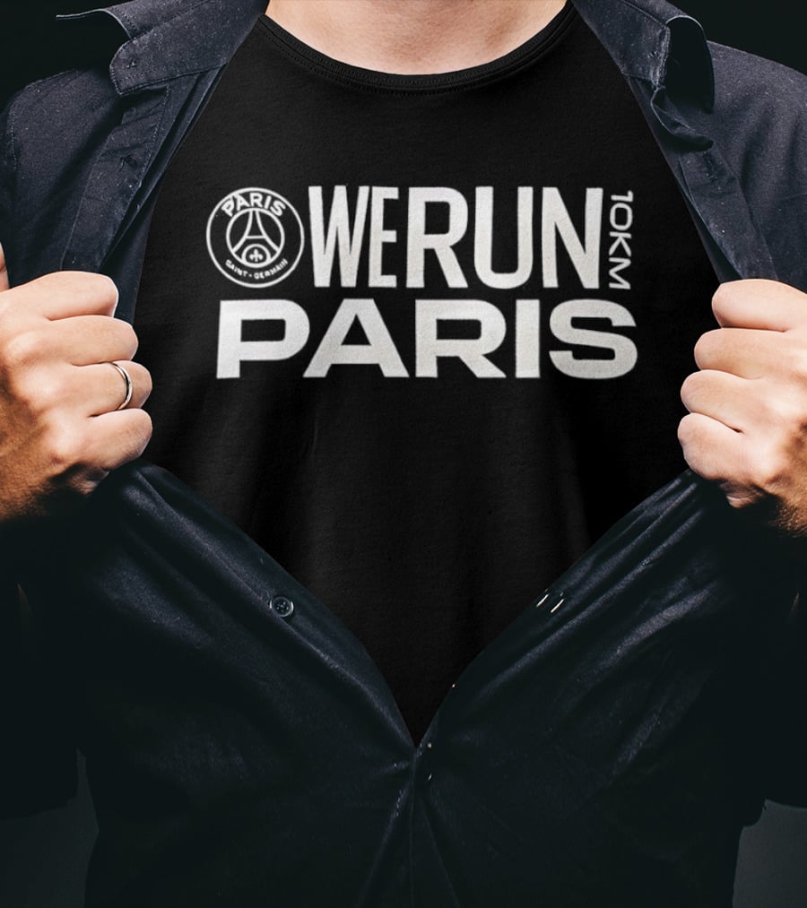 Paris Saint Germain We Run Paris 10KM T-Shirt