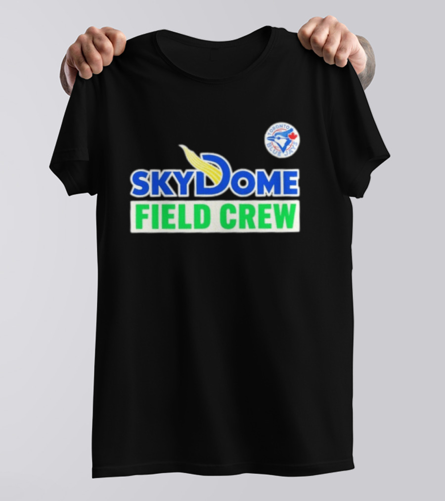 Toronto Blue Jays SkyDome Field Crew Retro Baseball Fan T-Shirt